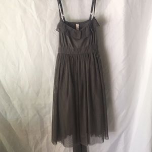 Gray party dress